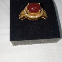 انگشتر نقره زنانه آبکاری طلا