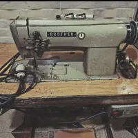چرخ خیاطی دو سوزنه آلمانی BROTHER سالم و آماده کار