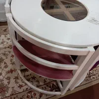 میز ناهار خوری با میز مبلمان با سه عدد عسلی|میز و صندلی غذاخوری|اهواز, منبع اب|دیوار