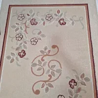 گلیم فرش ۴ متری گل برجسته