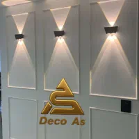 سقف کاذب دیوار لاین نوری کناف کاغذ دیواری