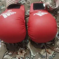 دستکش بوکس ، کاراته ، تکواندو ، به همراه پابند