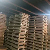 کفی تخت تک نفره چوبی هشت پایه و شش پایه