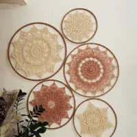 دیوارکوب ماندالا|صنایع دستی و سایر لوازم تزئینی|رفسنجان, |دیوار