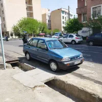 پراید ۱۳۱ مدل ۸۴ رنگ اطلسی