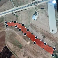 زمین کشاورزی لب جاده با قابلیت تغییر کاربری|فروش دفتر صنعتی، کشاورزی، تجاری|قصابه, |دیوار