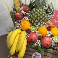 سینی وسبد میوه شب یلدا|خدمات پذیرایی، مراسم|رشت, گلسار|دیوار