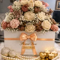 ساخت باکس گل شمعی