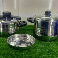 انواع زودپز برقی گازی  دو قلو تک دسته|ظروف پخت‌وپز|مشکین‌دشت, |دیوار