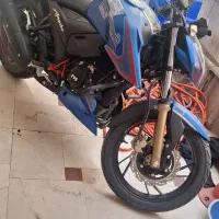 آپاچی 200نیوفیس آبی