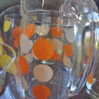 پارچ و لیوان شیشه ای