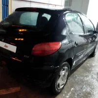 206 تیپ ۲ مشکی|خودرو سواری و وانت|ایزدشهر, |دیوار