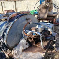 تانکر ۱۲۰۰ لیتری با موتور و سمپاش بالدار ۱۴متری|قطعات یدکی و لوازم جانبی|گهواره, |دیوار