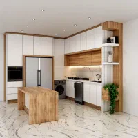 ساخت انواع کابینت آشپزخانه کمد دیواری
