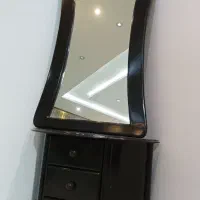 ایینه کنسول و ساعت ایستاده هردو باهم|بوفه، ویترین، کنسول|سقز, |دیوار