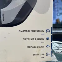 پایه شارژر سوپر فست شارژ دسته PS5 اصلی Sparfox|کنسول، بازی ویدئویی و آنلاین|تهران, اوقاف|دیوار
