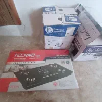 گازپنج شعله ب همراه جاروبرقی وتوستر40میلیون