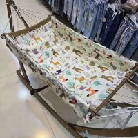 بانج نوزاد (گهواره و ننو) تاشو مناسب سفر و خانه|تخت و صندلی بچه|ایرانشهر, |دیوار