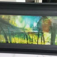 تابلو با چراغ شب خواب برقی