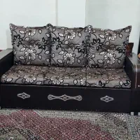 مبل ۷ نفره در حد نو|مبلمان خانگی و میز عسلی|محمدیه-قزوین, |دیوار