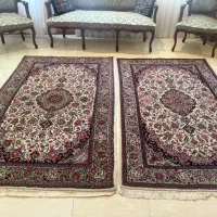 یک جفت قالی 2 زر اعلای ساروق اراک|فرش|تهران, سعادت‌آباد|دیوار