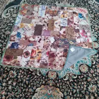 پارچه مبلی چهل تکه آستری آب رفته|پرده، رانر، رومیزی|مرودشت, فاز اول شهرک فرهنگیان|دیوار