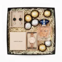 پک خاص دخترونه/ساعت+گوشواره+ادکلن /ارسال رایگان