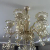لوستر کریستالی خارجی