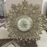 ساعت دیواری برنجی.  سایز بزرگ