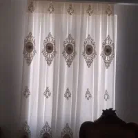 دوتاپرده‌پذیرایی‌ویک‌‌پرده‌اتاق‌خواب|پرده، رانر، رومیزی|شهریار, شهرک وائین|دیوار