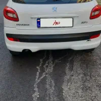 پژو ۲۰۷ به رنگ سفید مدل ۹۶ فقط نصف گلگیر رنگ|خودرو سواری و وانت|تبریز, |دیوار