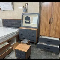تخت خواب هایگلاس نگین/فروشگاه مرکزی تخت و تشک آرام|تخت و سرویس خواب|کرج, منظریه|دیوار