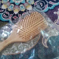 شانه برس چوبی