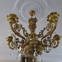 لوستر برنج|لوستر و چراغ آویز|تهران, چهارصد دستگاه|دیوار