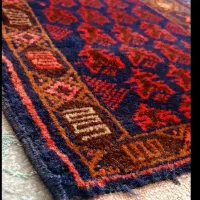 قالیچه دستباف بلوچ 1 در 1.50 سالم چله پشم سالم