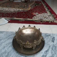 منقل برنج قدیمی قیمت ۴۵۰۰۰۰۰ تومان|کلکسیون اشیاء عتیقه|کرمانشاه, |دیوار