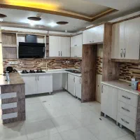 کابینت ام دی اف همراه با هود و سینک