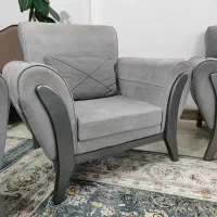 مبل راحتی ۷نفره طوسی(درحدنو