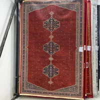 فرش سنتی/فرش طرح ابریشم/ کارت رفا و گیشه