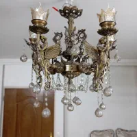 لوستر  طرح فرشته