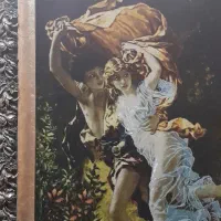 تابلو فرش دست بافت تبریز ابریشم طرح آدم و حوا|تابلو فرش|شاهینشهر, دکتر حسابی|دیوار