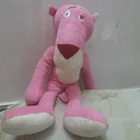 عروسک پلنگ صورتی