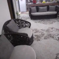 فروش مبل ۵ نفر حصیری