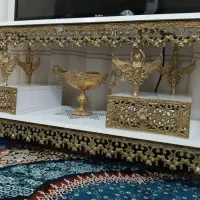 میز تلوزیون ، ظروف برنجی، جا دستمال کاغذی|میز تلویزیون|پاکدشت, پاکدشت (مامازند)|دیوار