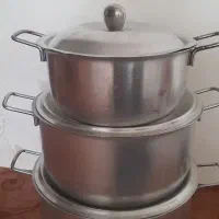 سه عدد تابه روحی از بزرگ به کوچک