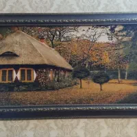 تابلو فرش پاییزی