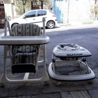 روروئک و میز غذا خوری peg perego