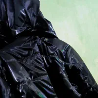 کاپشن براق مشکی|لباس|سراوان, |دیوار