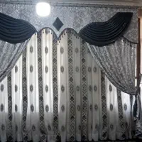 دوتا پرده شیک با کیفیت