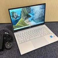 لپتاپ hp در حد آکبند بدنه فلزی/پردازنده i5 نسل 11